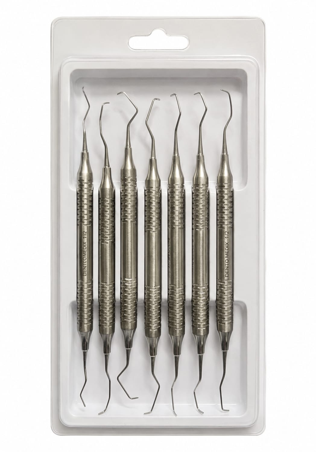 Dentomedix 7-piece Stainless Steel Gracey Curette Kit