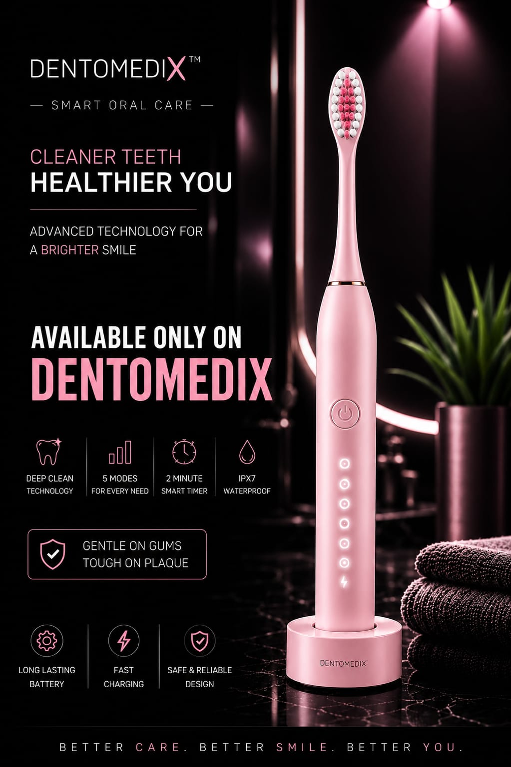 DENTOMEDIX SONIC TOOTHBRUSH