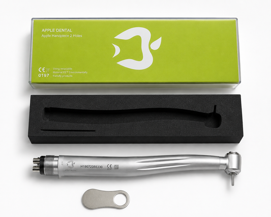 Apple Dental Handpiece 2 Holes | High-Speed LED Dental Handpiece